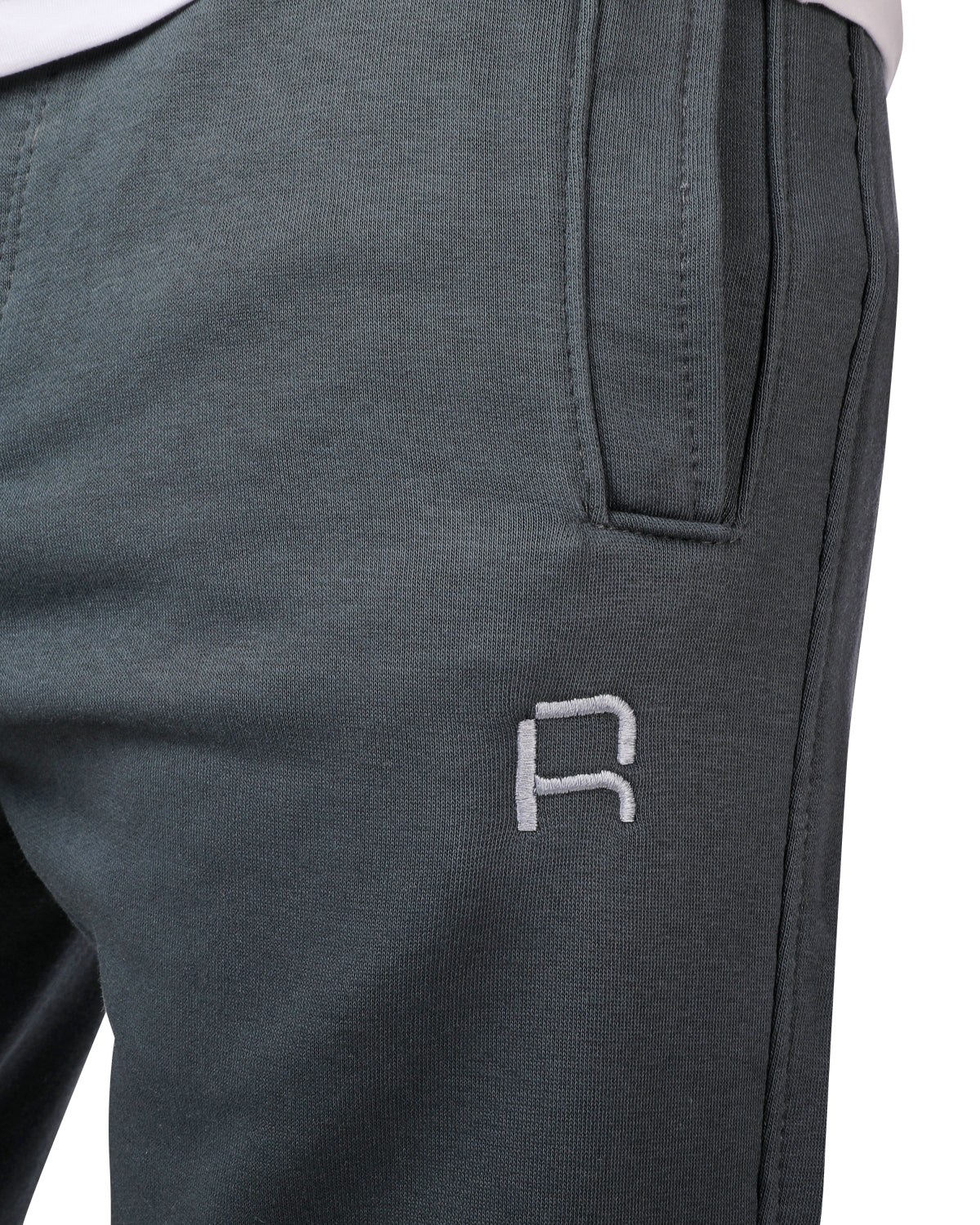 Clover Cotton Sweatpants Gray
