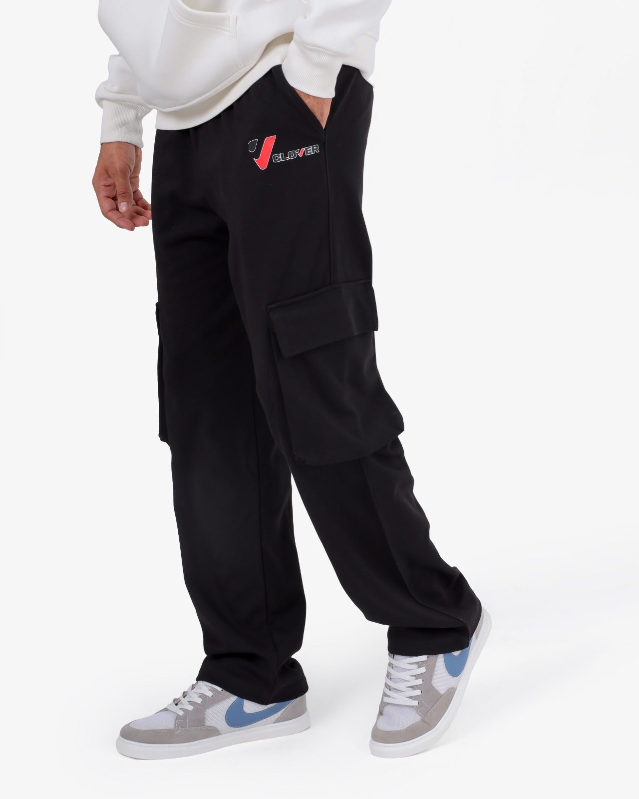 CLOVER Interlock Cotton pants – Two Side Pockets