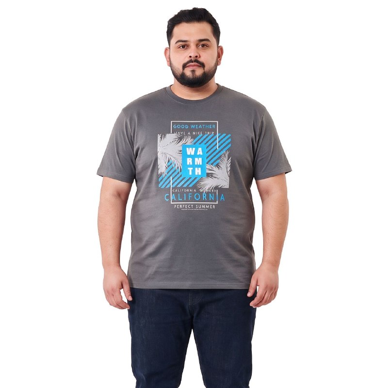 Clover Interlock Plus-Size T-Shirt – Screen Print WARMTH