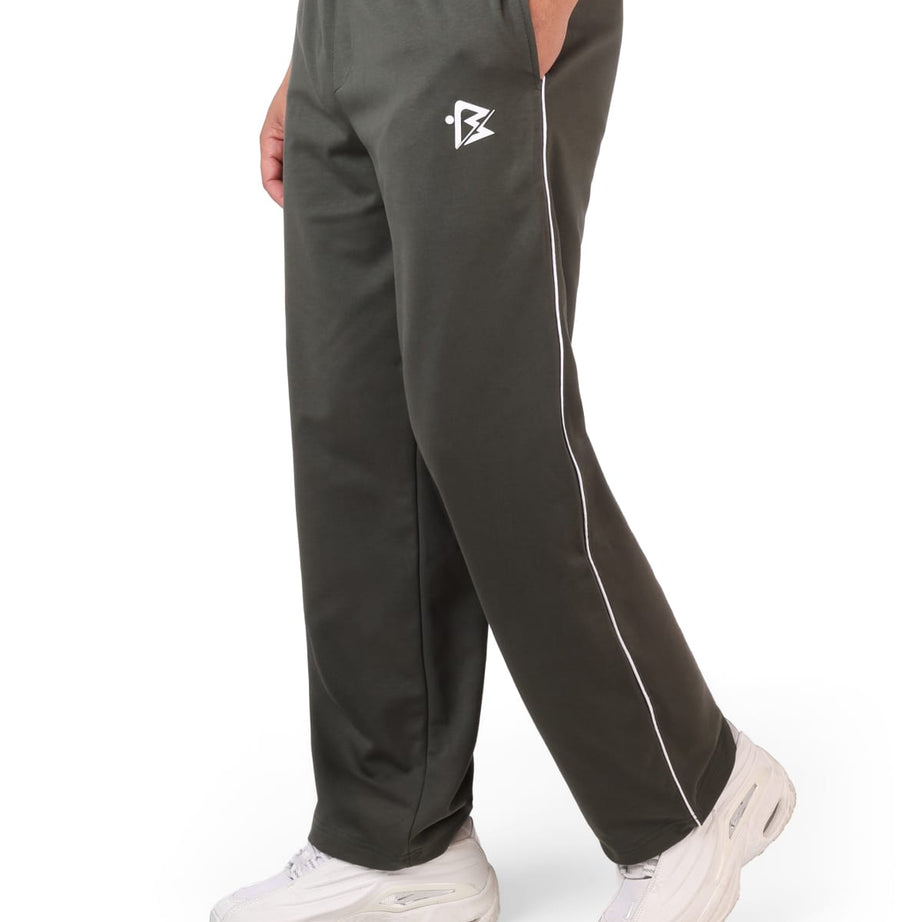 Interlock Wide-Leg Shalwar Pants