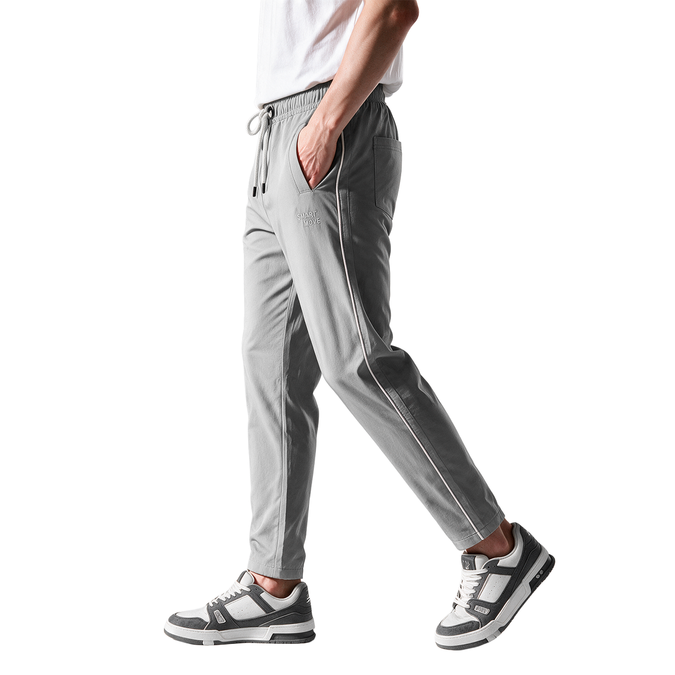 Soft embroidered trousers ( Smart Move )