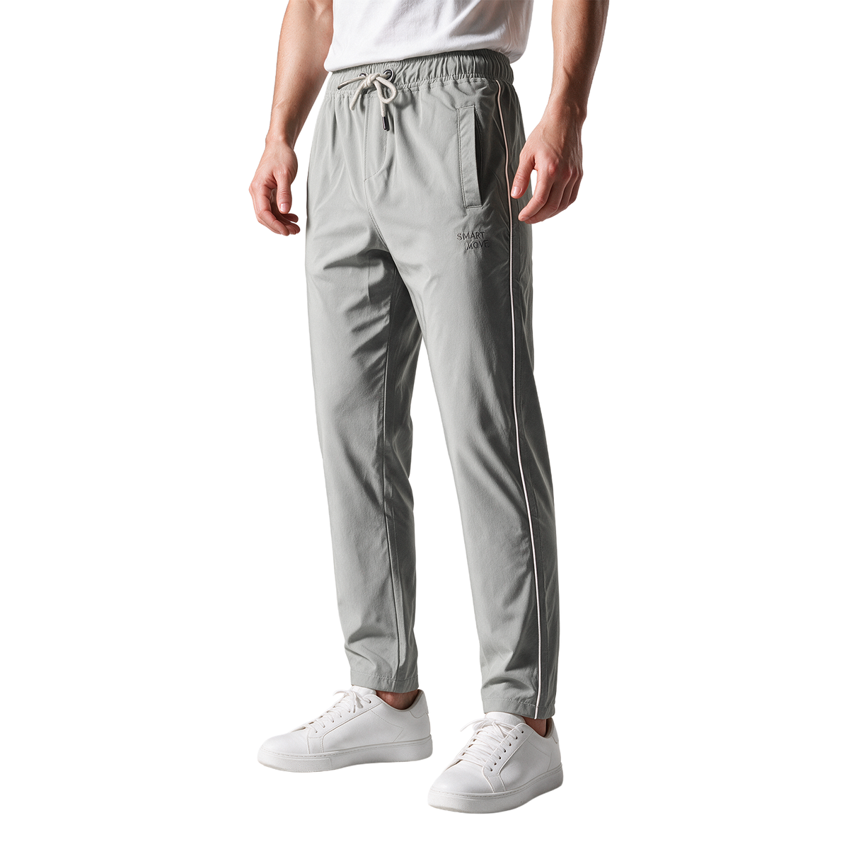 Soft embroidered trousers ( Smart Move )