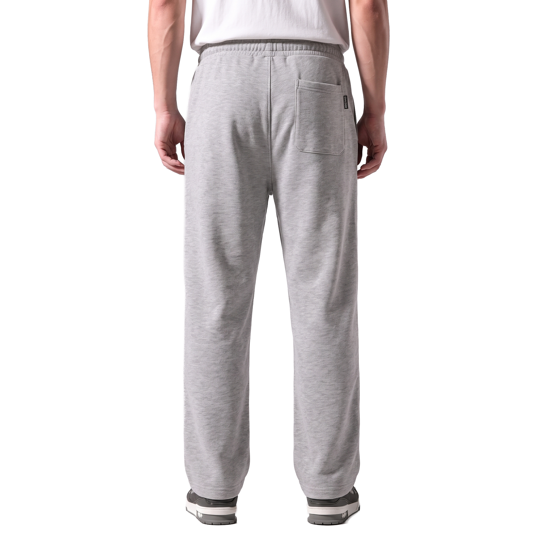 Clover ribbed interlock joggers with a utility pocket