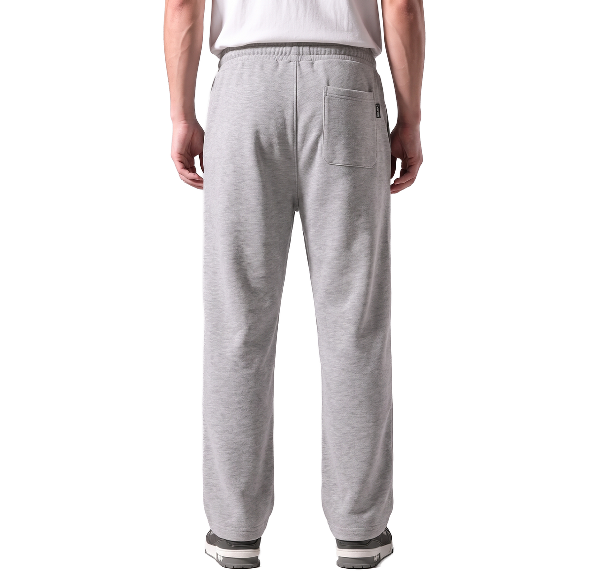 Clover ribbed interlock joggers with a utility pocket