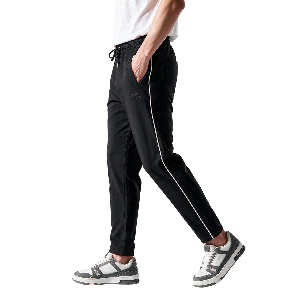 Soft embroidered trousers ( Smart Move )