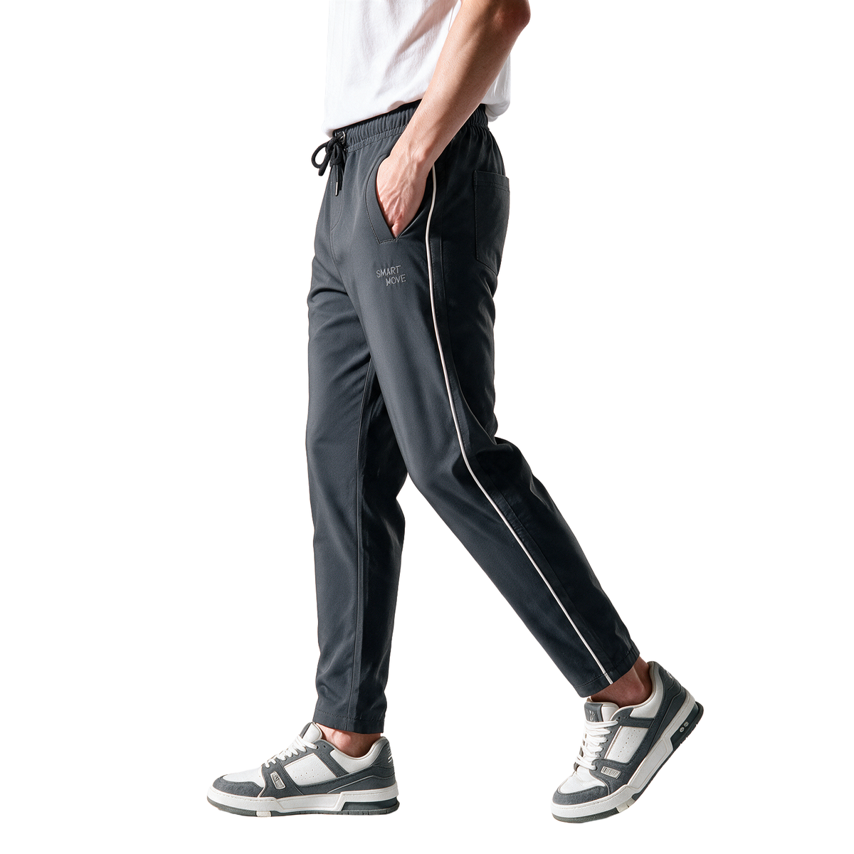 Soft embroidered trousers ( Smart Move )
