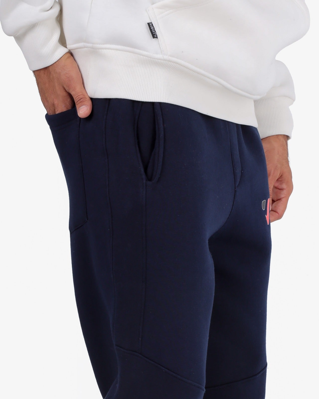 CLOVER Milton Sponge Cotton Wide-Leg pants –  blue