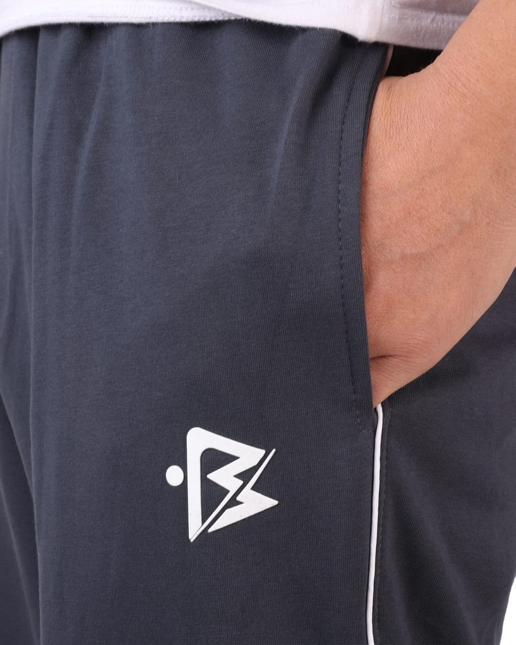 Interlock Wide-Leg Shalwar Pants(gray)