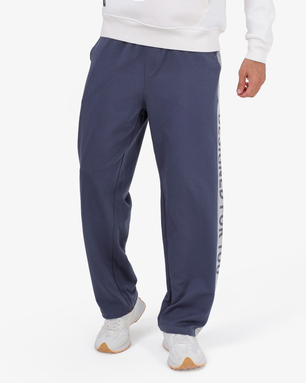 CLOVER Interlock Wide-Leg pants (DESIGNED FOR YOU) gray