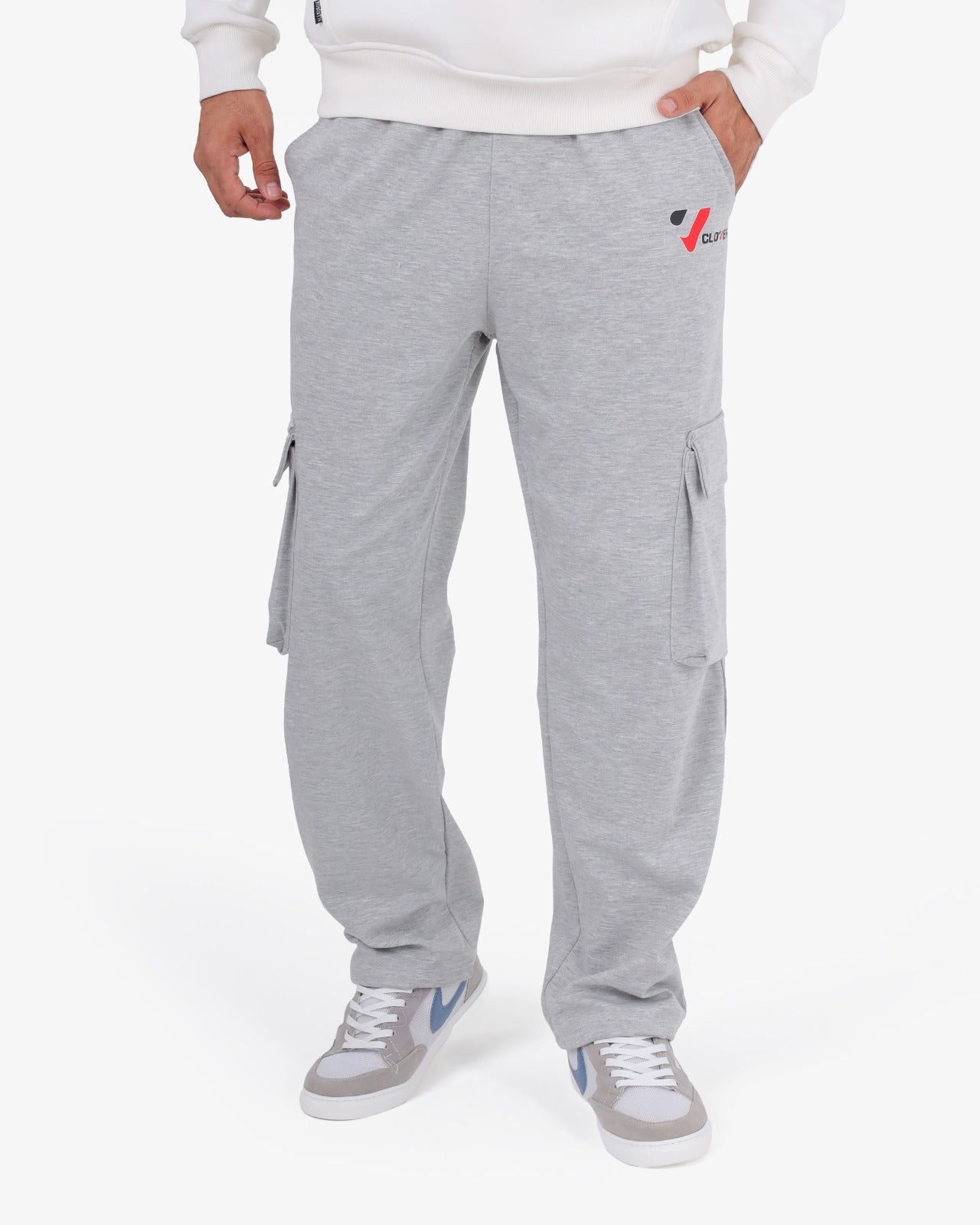CLOVER Interlock Cotton pants – Two Side Pockets