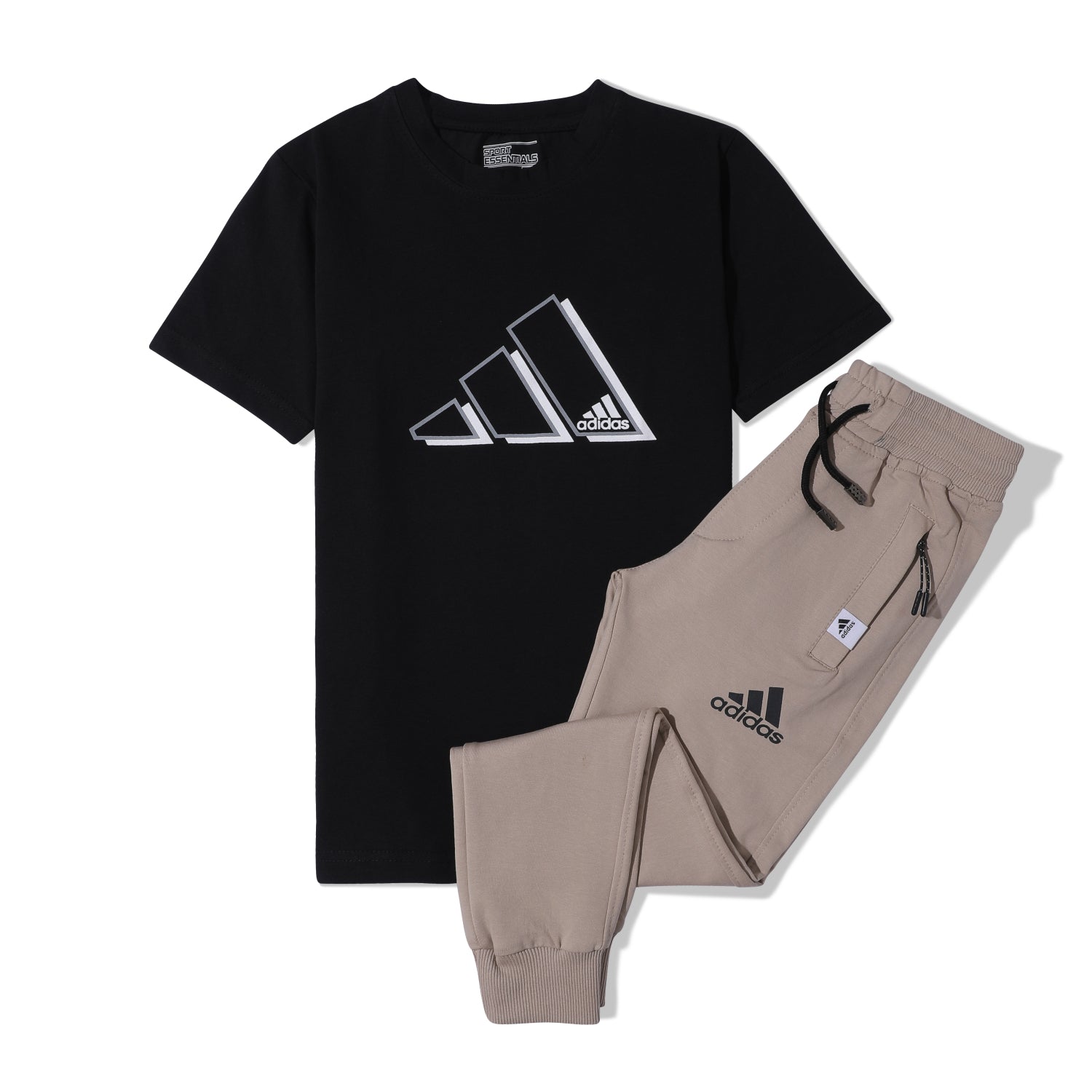 Round‑Neck Cotton Set Boys