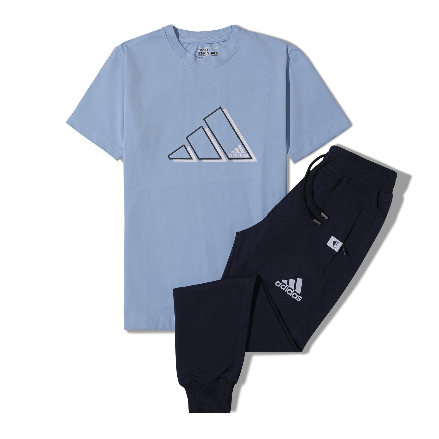 Round‑Neck Cotton Set Boys