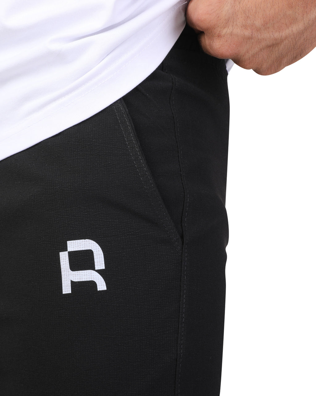 Soft Sweatpants Black printed