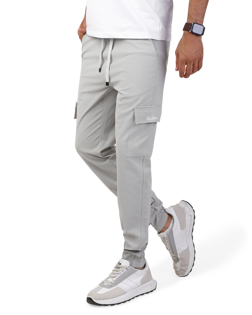 Cargo Soft Sweatpants light gray
