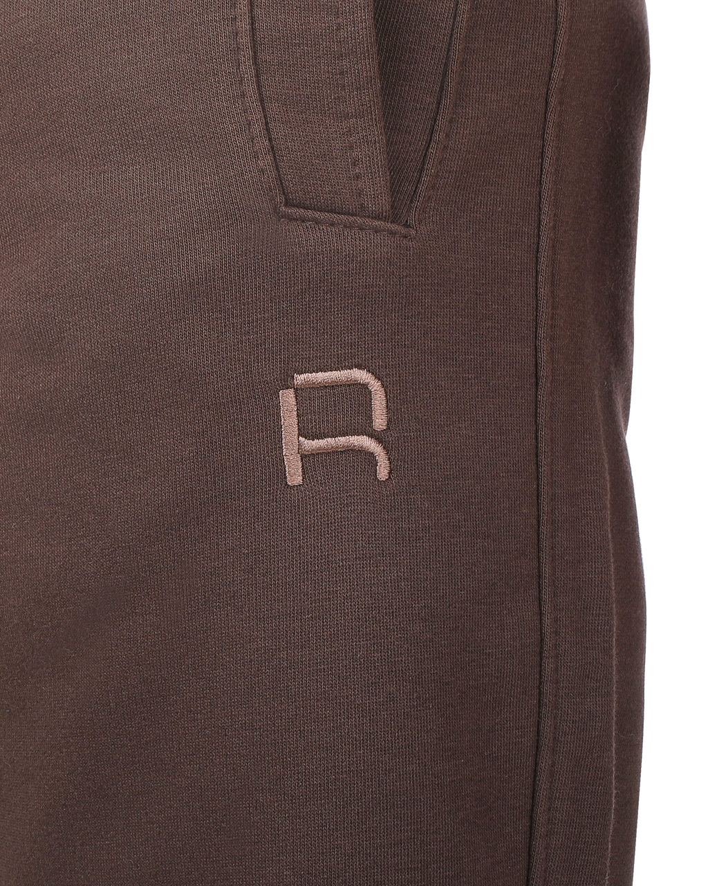 Clover Cotton Sweatpants Brown