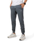 Clover Cotton Sweatpants Gray