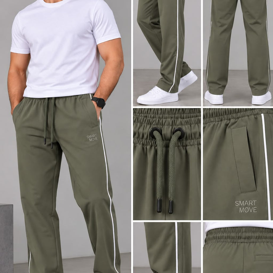 Soft embroidered trousers ( Smart Move )