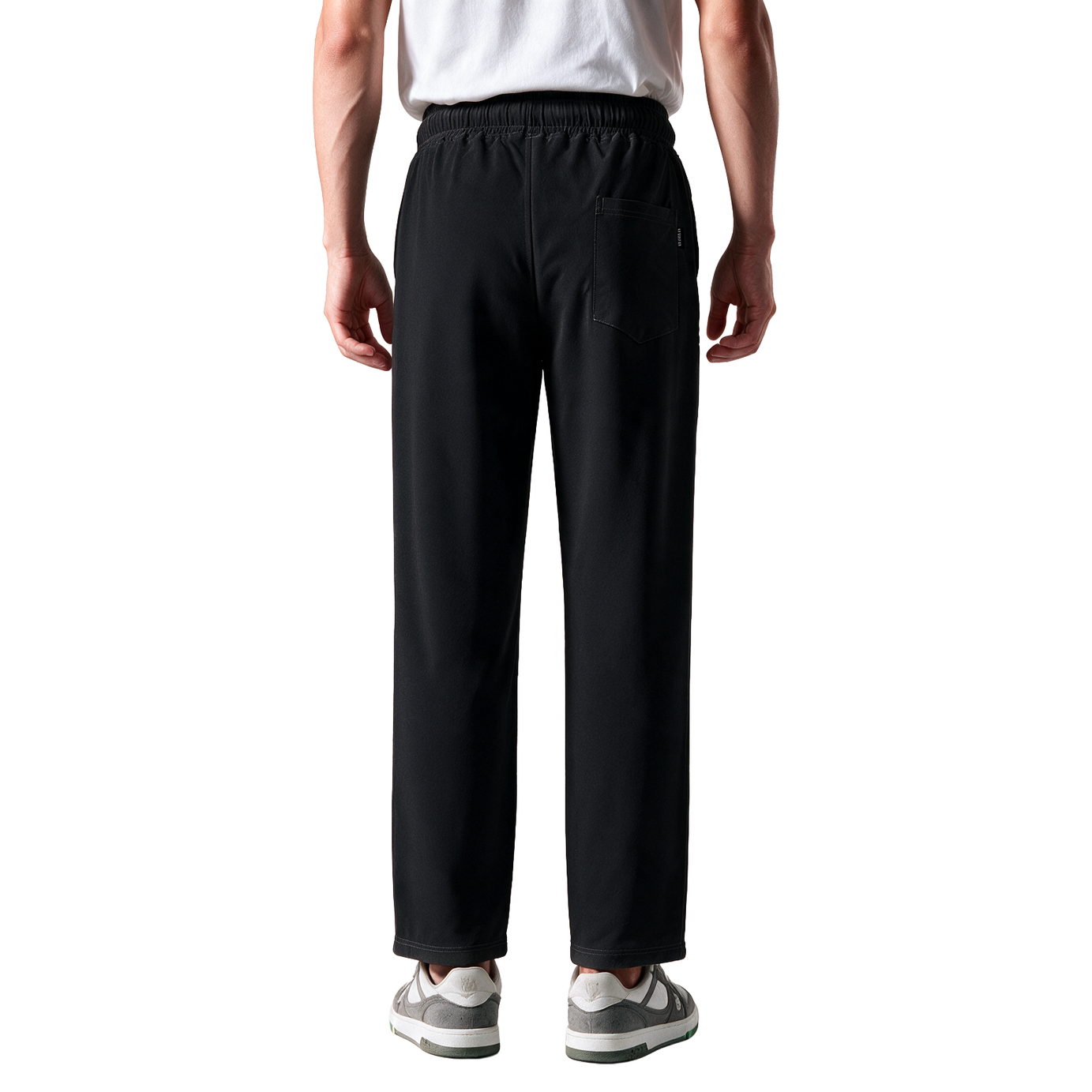 Clover Soft joggers featuring a rubber print and a cut-and-sew design