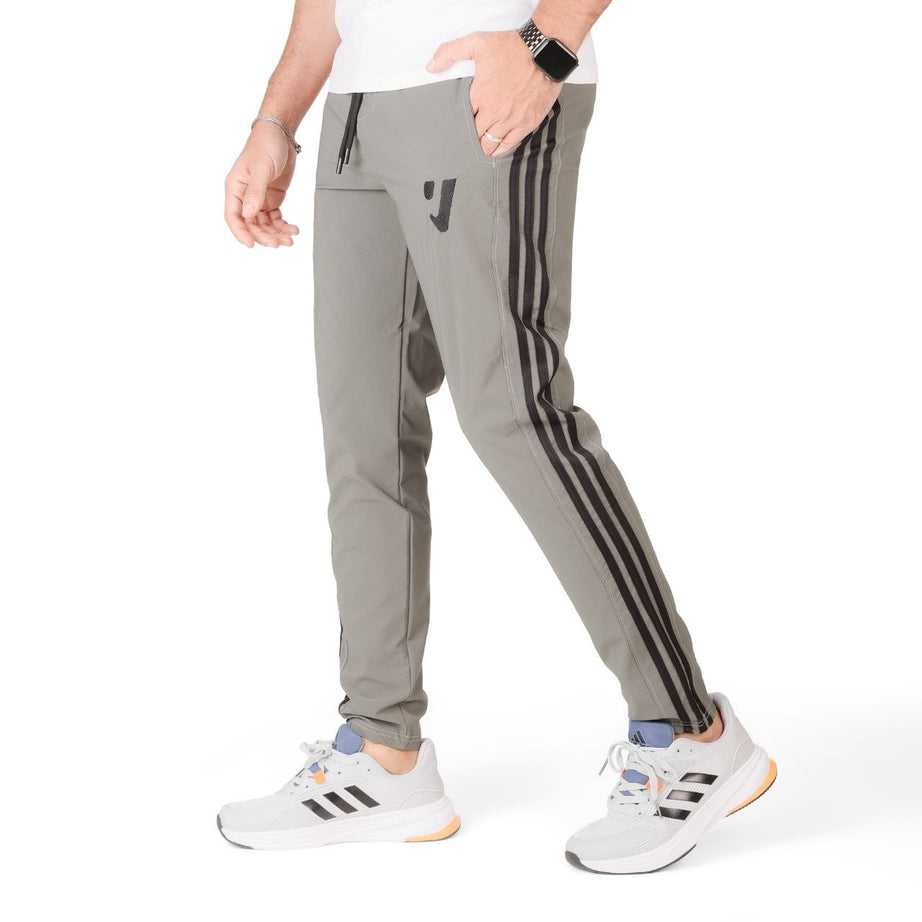 Soft nylon embroidered trousers ( LOGO )