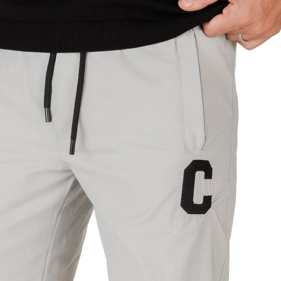 Soft nylon embroidered trousers ( C )