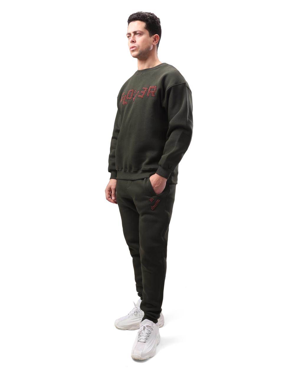 Clover Round-Neck Milton Tracksuit