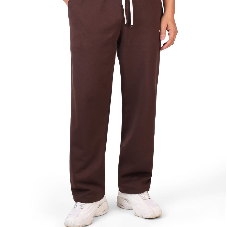 Interlock Wide-Leg Shalwar Pants