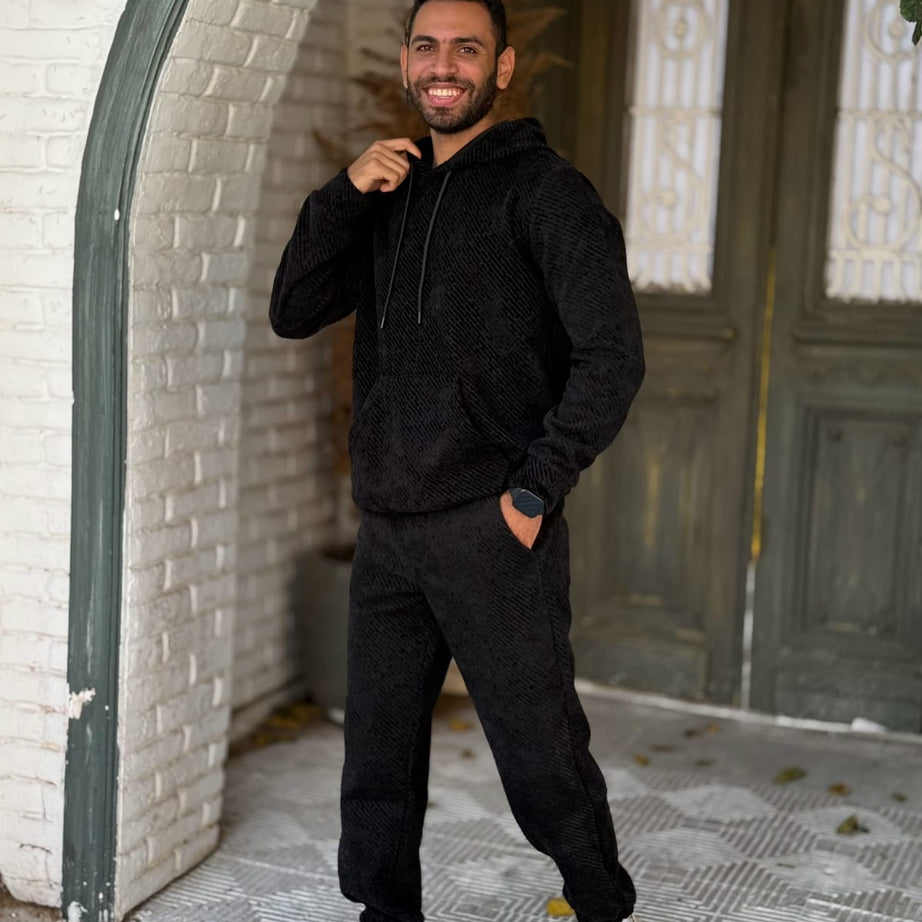 CLOVER Casual Hoodie cotton Tracksuit