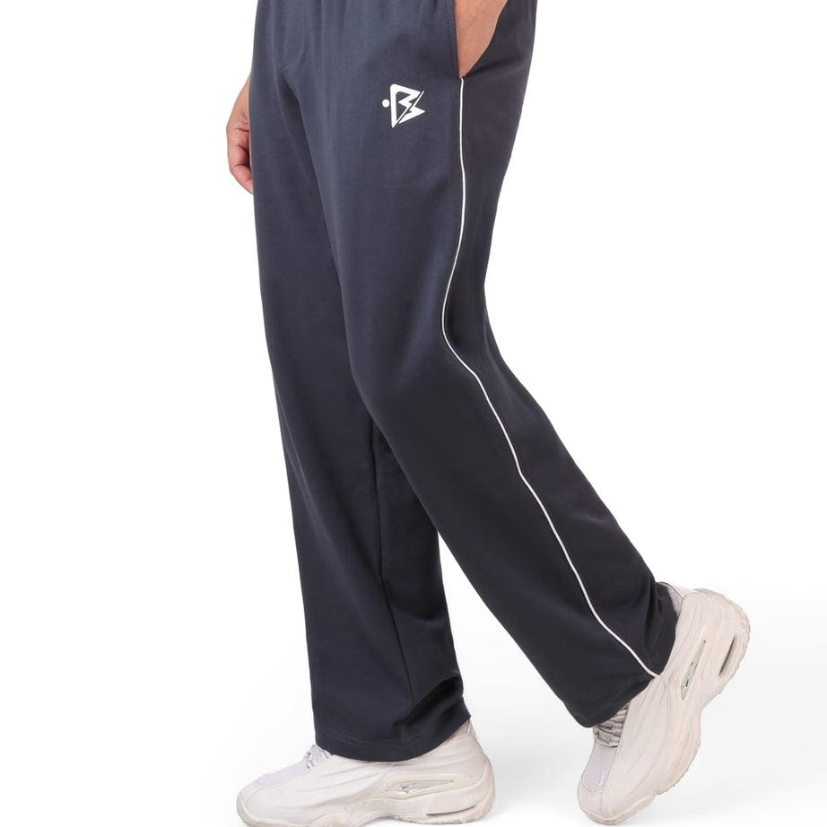 Interlock Wide-Leg Shalwar Pants