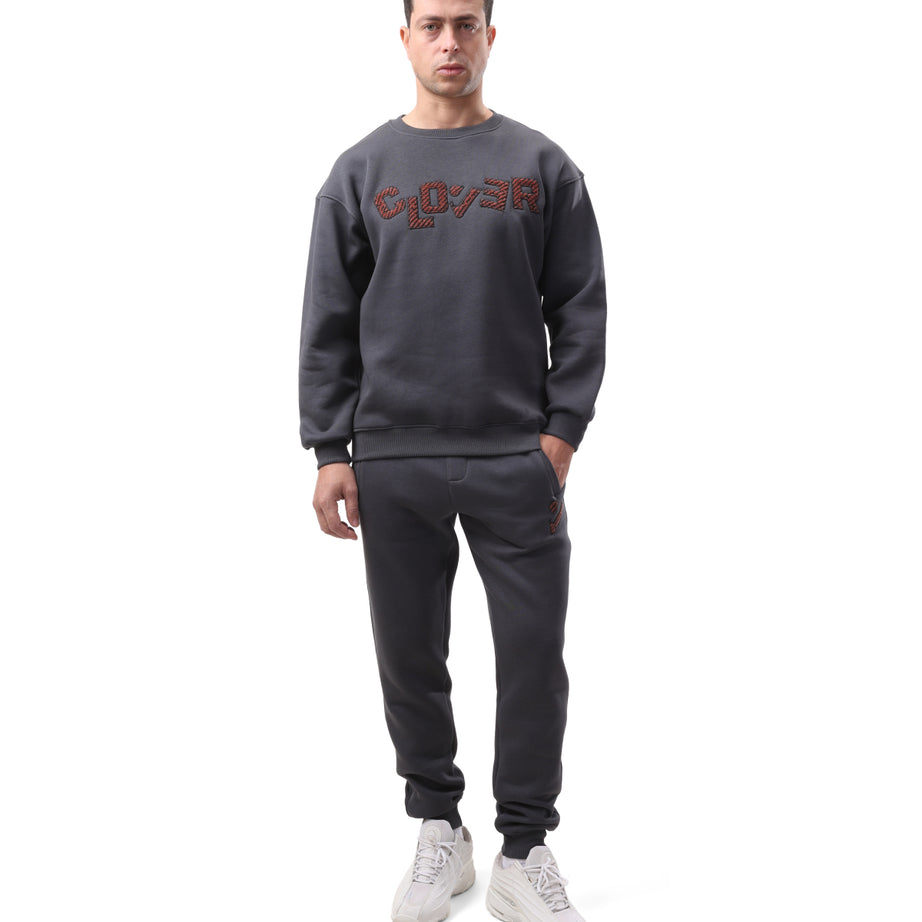 Clover Round-Neck Milton Tracksuit
