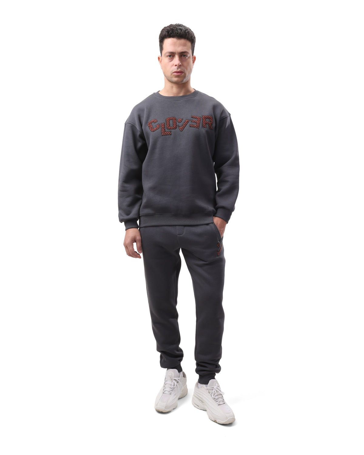 Clover Round-Neck Milton Tracksuit