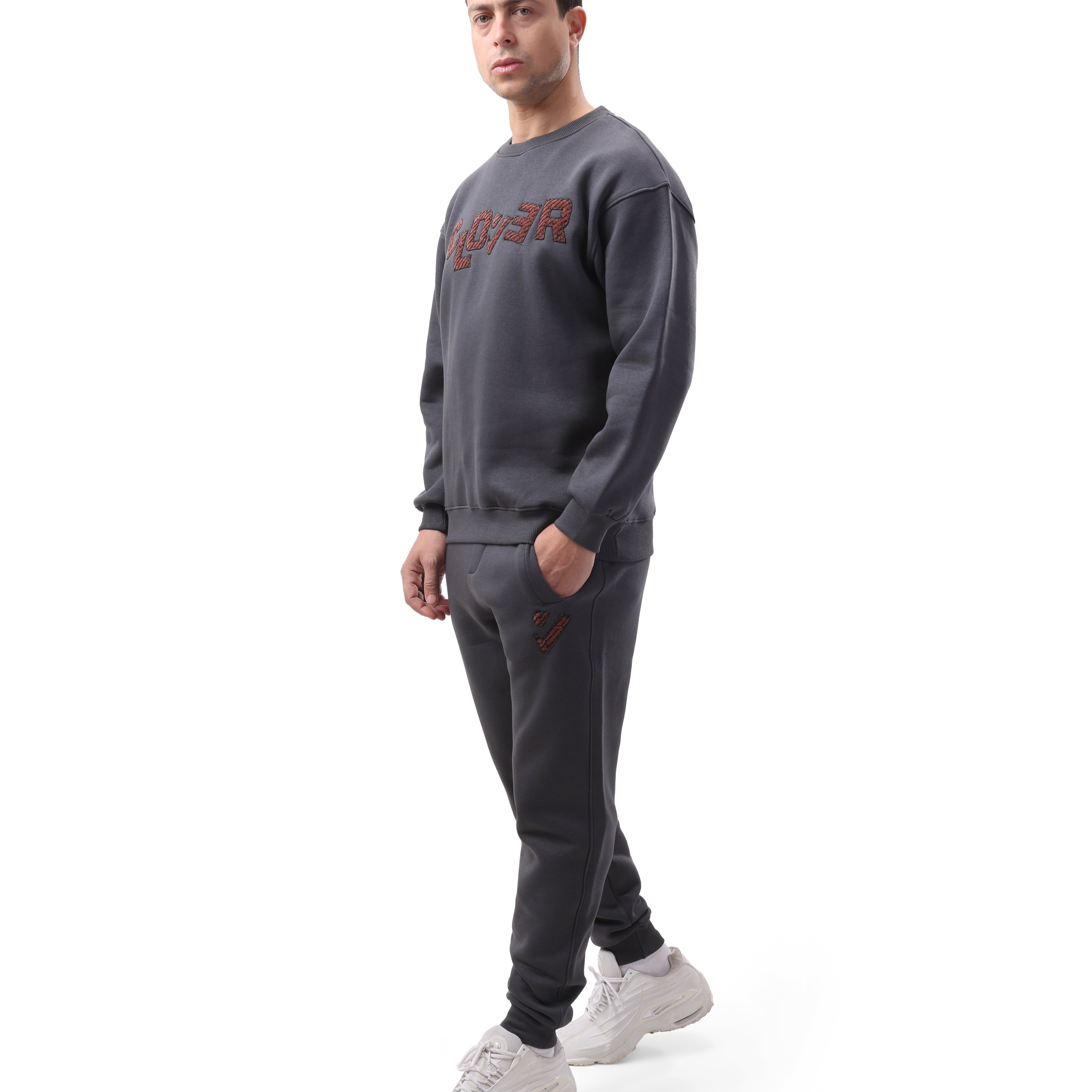 Clover Round-Neck Milton Tracksuit