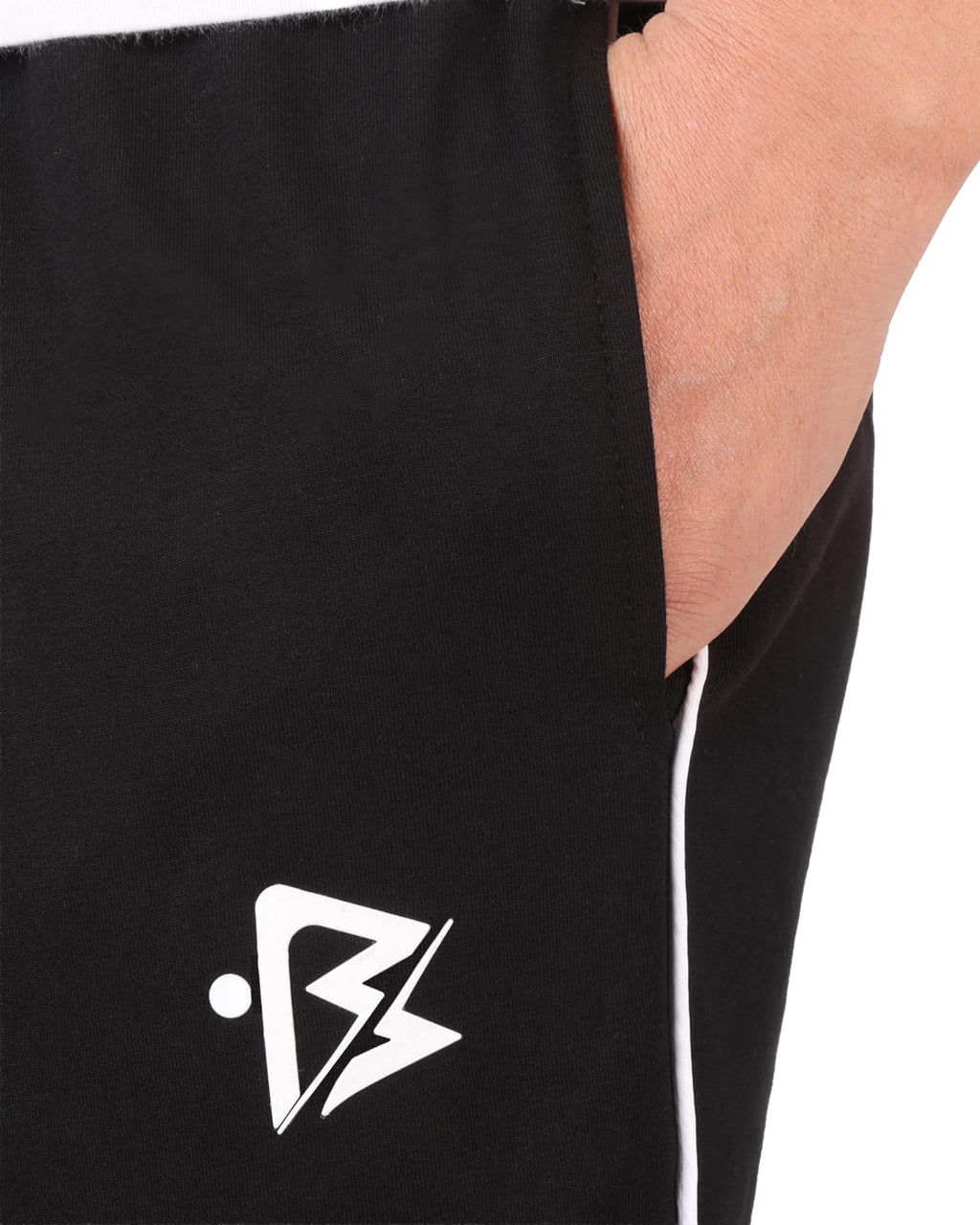 Interlock Wide-Leg Shalwar Pants(black)