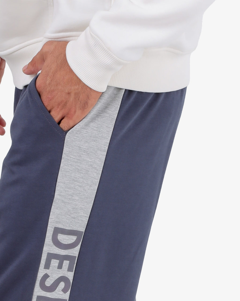 CLOVER Interlock Wide-Leg pants (DESIGNED FOR YOU) gray