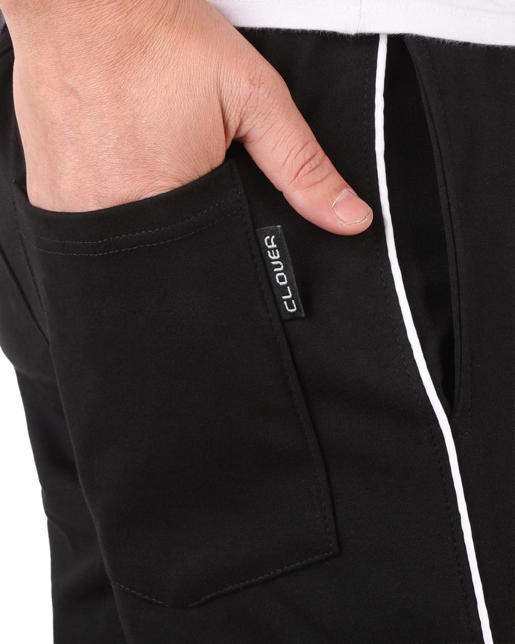 Interlock Wide-Leg Shalwar Pants(black)