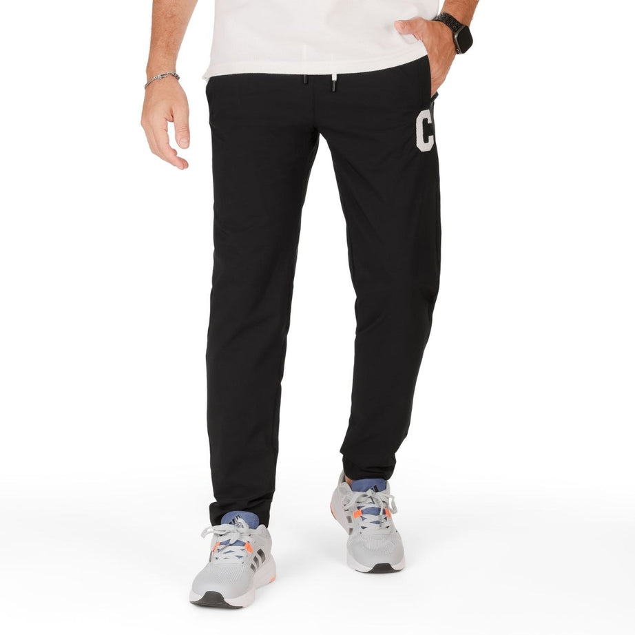 Soft nylon embroidered trousers ( C )