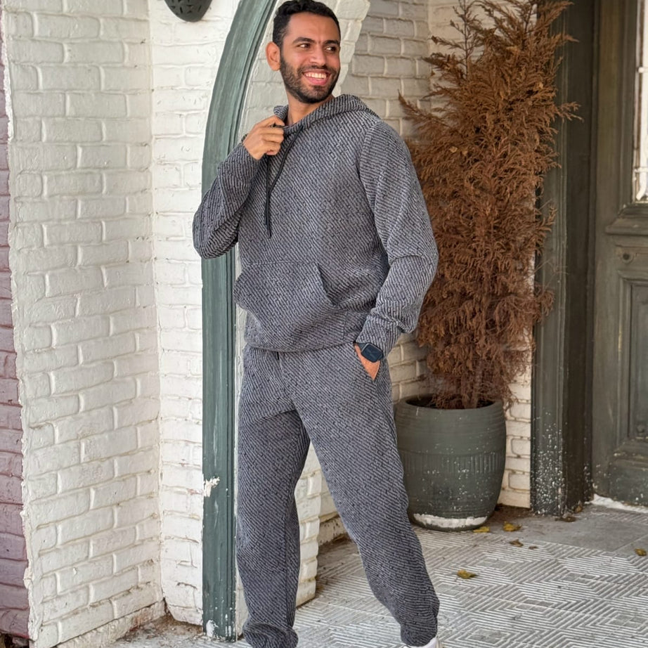 CLOVER Casual Hoodie cotton Tracksuit