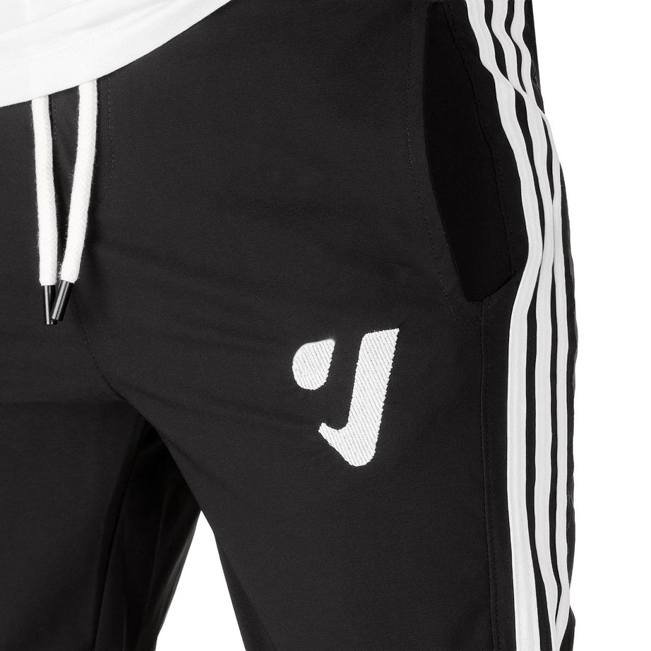 Soft nylon embroidered trousers ( LOGO )