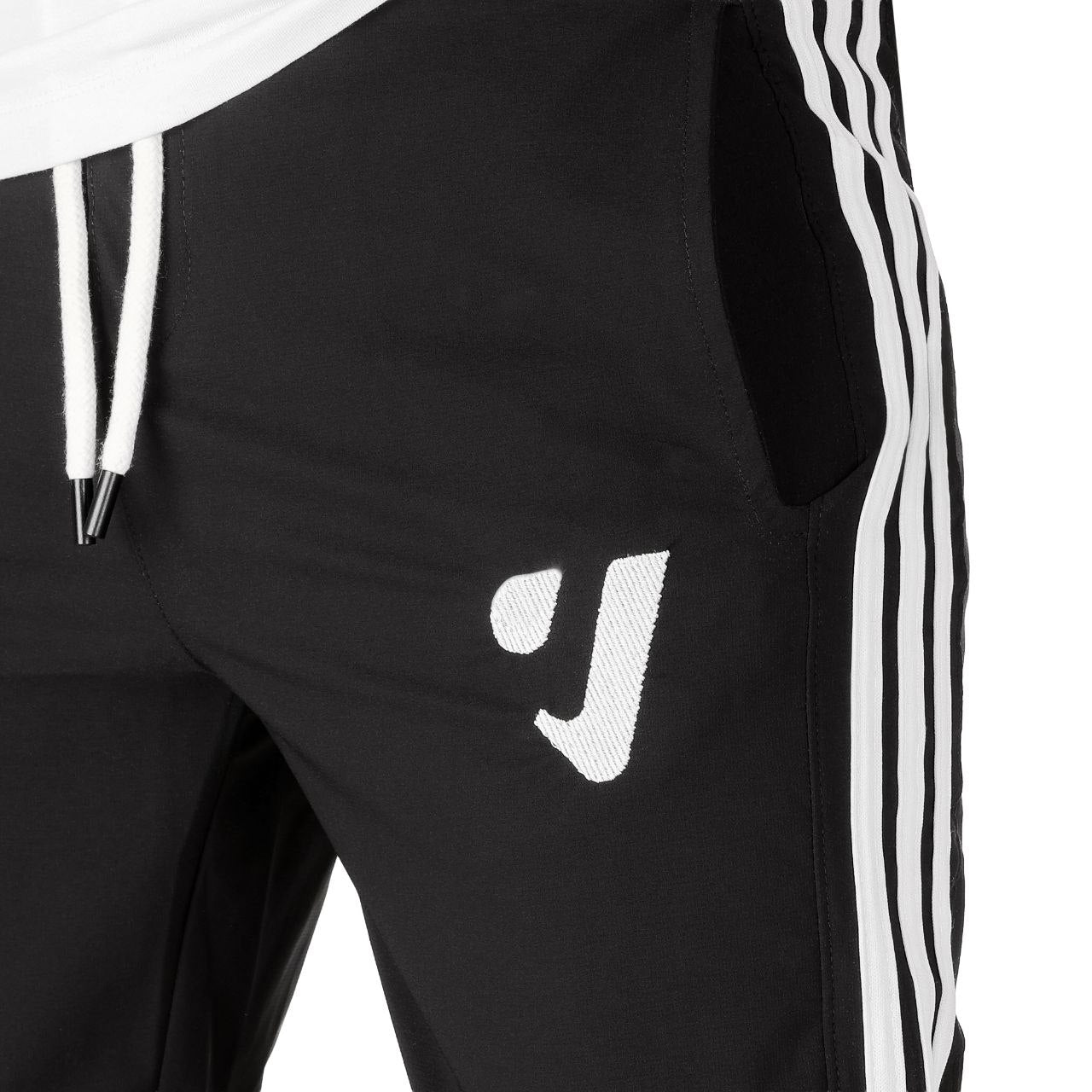 Soft nylon embroidered trousers ( LOGO )
