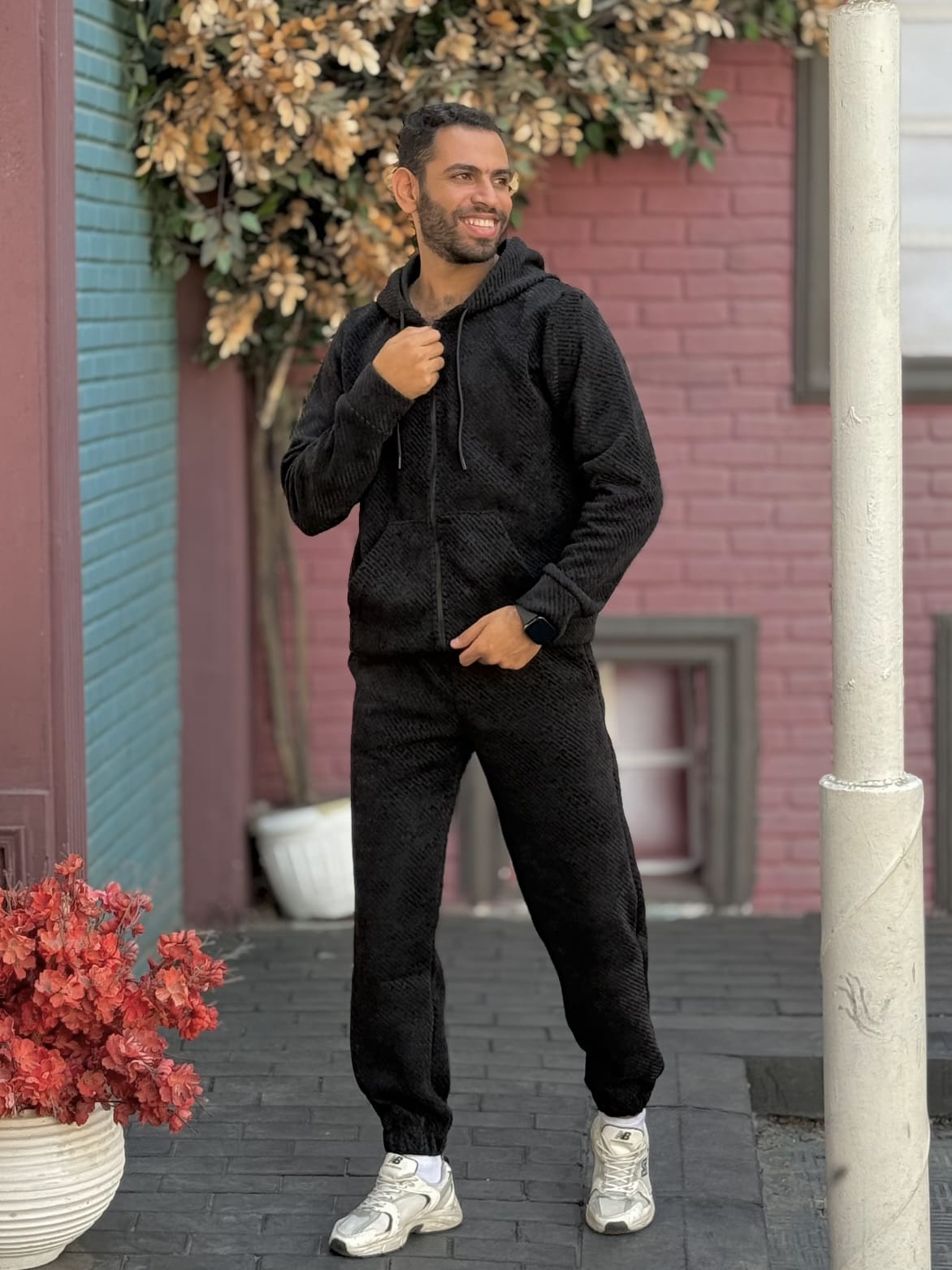 CLOVER Casual Tracksuit black
