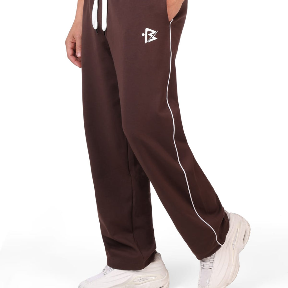 Interlock Wide-Leg Shalwar Pants