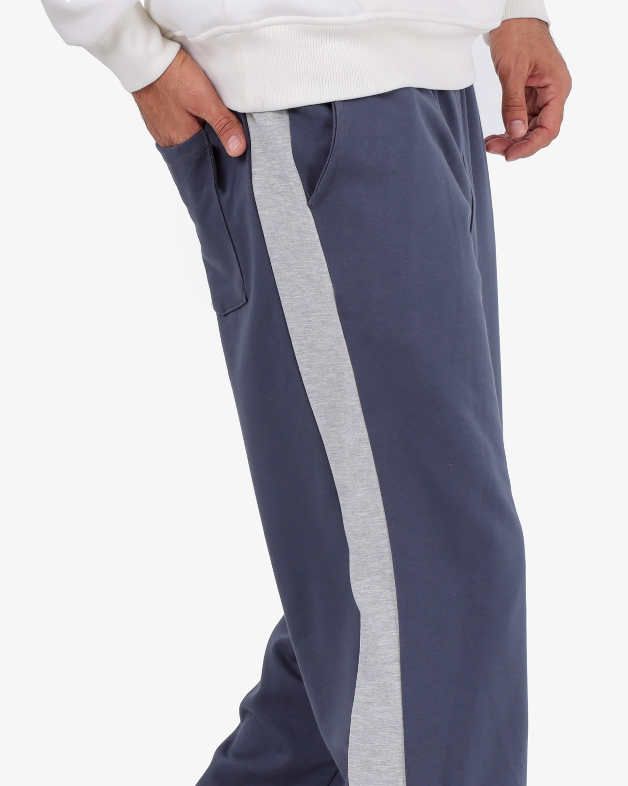 CLOVER Interlock Wide-Leg pants (DESIGNED FOR YOU) gray