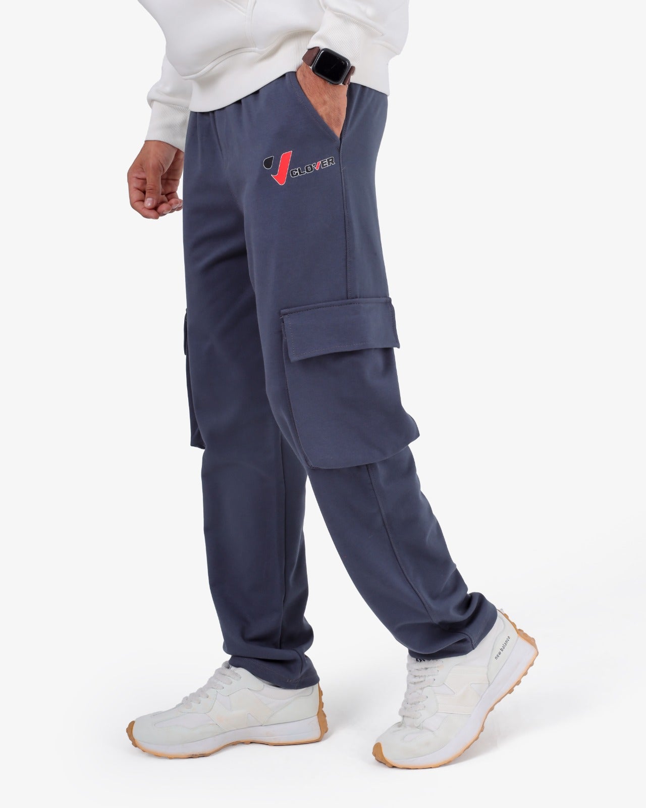 CLOVER Interlock Cotton pants – Two Side Pockets