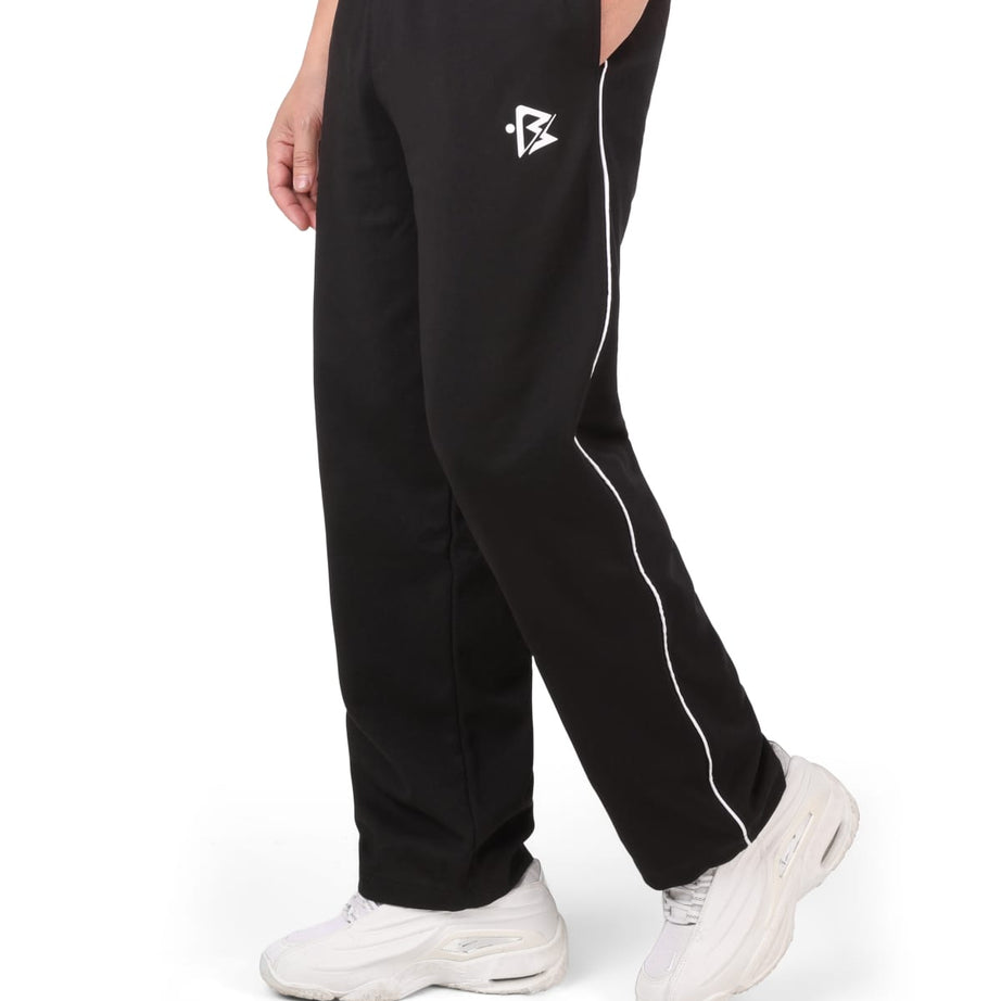 Interlock Wide-Leg Shalwar Pants