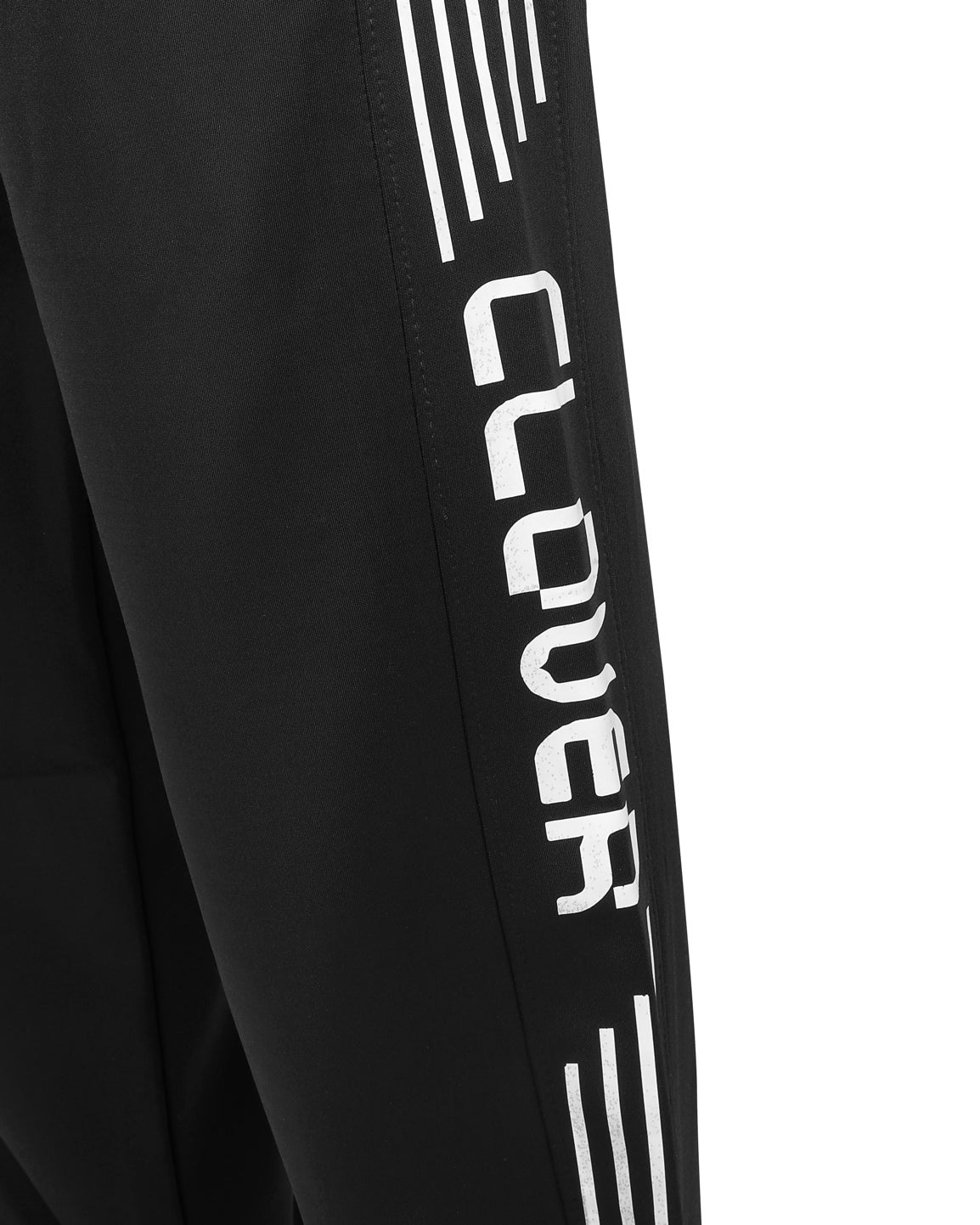 Wide-Leg Diving Fabric(printed) black