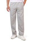 Wide-Leg Cotton Interlock Pants with DTF Print (lightgray)