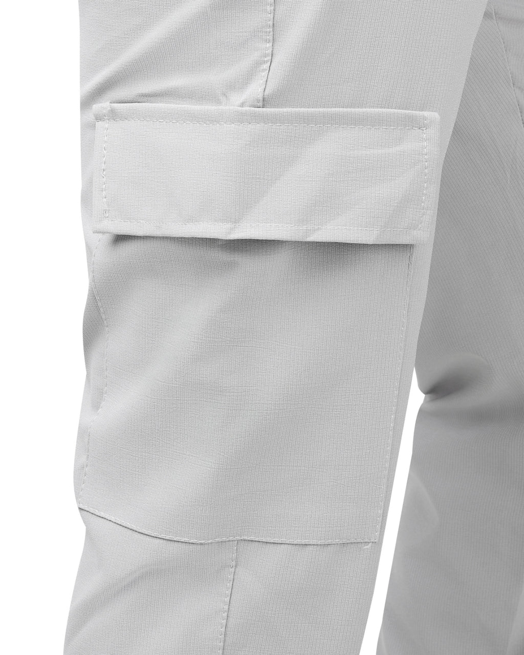 Cargo Soft Sweatpants Light Gray(Embroidery تطريز)