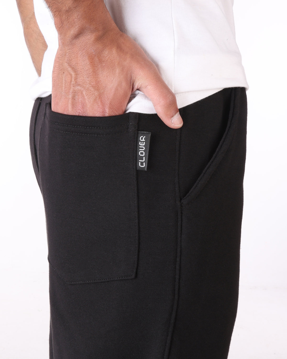 Wide-Leg Cotton  Pants CLOVER Level Up