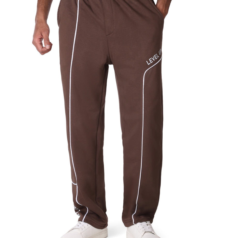 Wide-Leg Cotton  Pants CLOVER Level Up