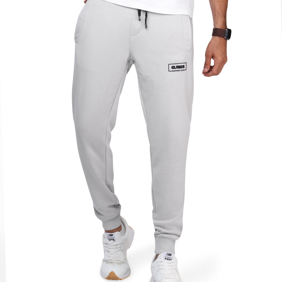 clover cotton SweatPants printed black