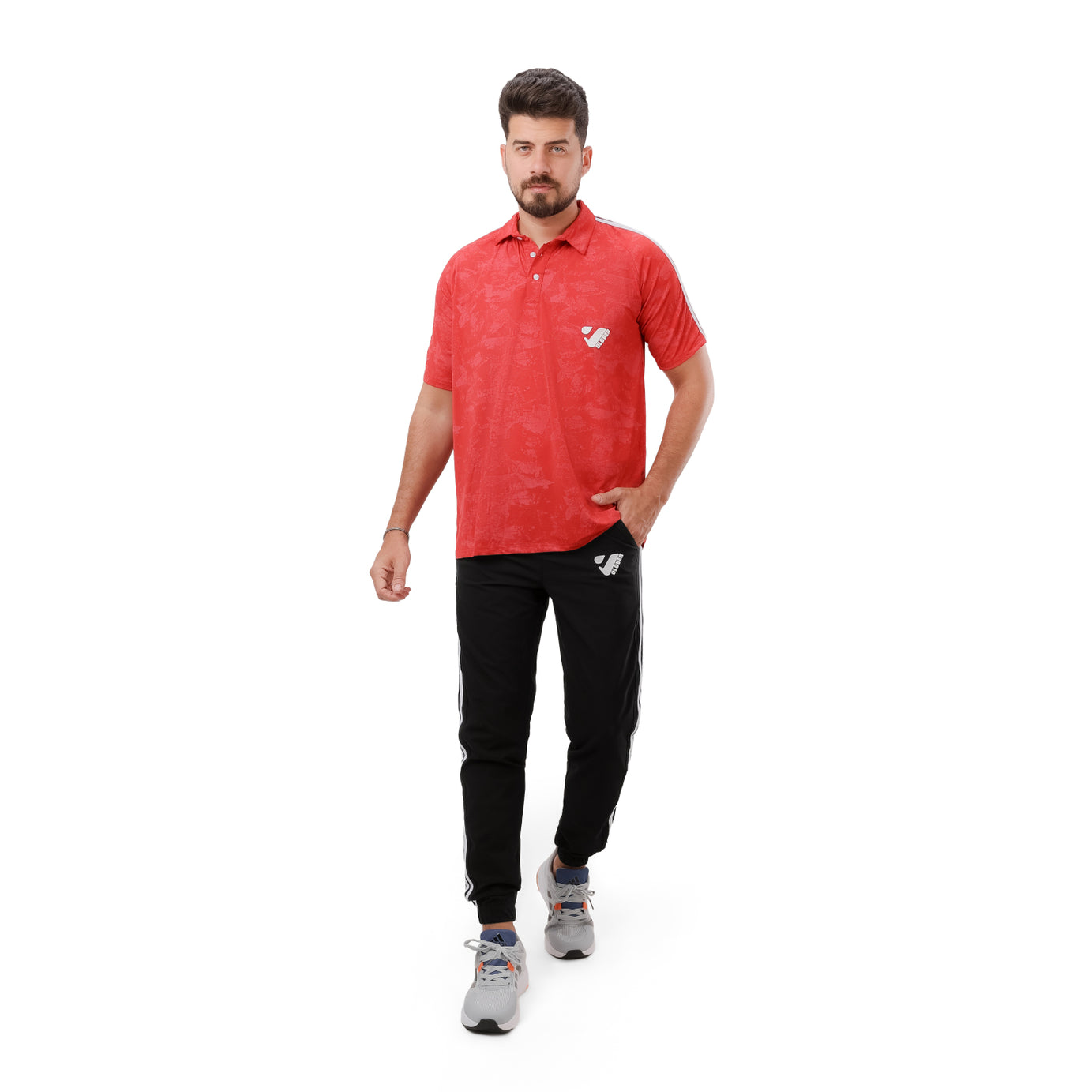 Clover Polo tracksuit with ribbon